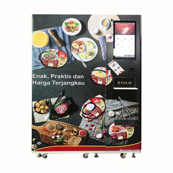 Cheap Automatic Coffee Vending Machine Led Touch Screen Hot Chip Vending Machine For Foods And Drinks for sale