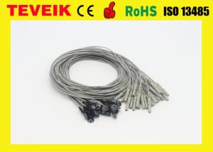 China High Quality EEG Cable EEG electrode with Silver plated copper 1 m on sale