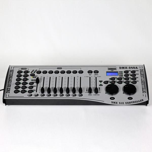 Cheap 16 Channels 240 Scenes DJ Light Controller , Moving Head DMX Controller 240CH for sale
