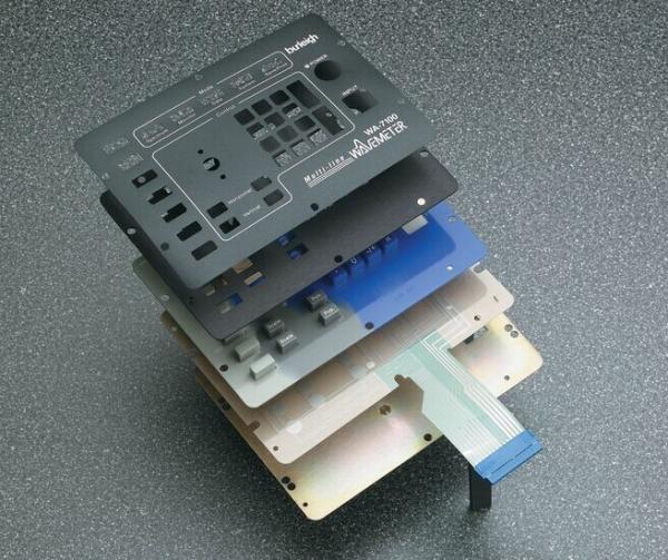 Cheap Wavelength Meter Membrane Keypad with Rubber Keypad | LTMS009 for sale