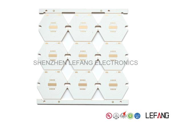 Cheap LED Parallel Round Printed Circuit Board , LED Bulb PCB Board 6000K - 6500K for sale