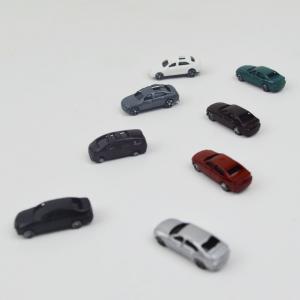 Best 1：200 ABS plastic scale model painted car for architecture model train layout wholesale