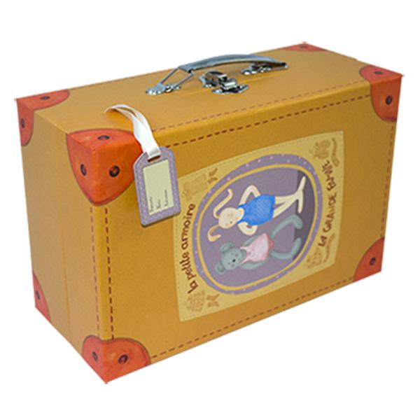 Refrigerator Shape Custom Toy Packaging Boxes Hierarchical Portable