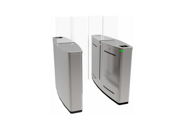 Cheap DC24V 0.2S SS304 Acrylic Retract Gate Barrier 30persons/min for sale
