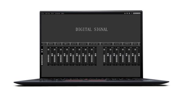 31 Band GEQ 5 Band PEQ 4 Output Network Audio Interface DSP Integrated With Web