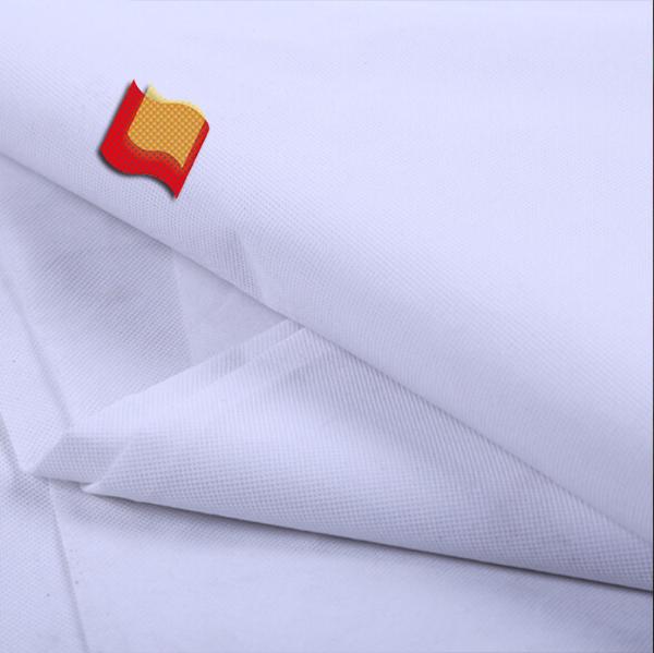 Cheap SMS Non Woven Material 100% PP 175 / 260 MM Width 25 Gsm Weight Flat Surface for sale