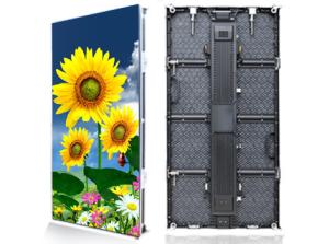 China Advertising Outdoor Rental LED Display , Vertical LED Video Display Panel on sale