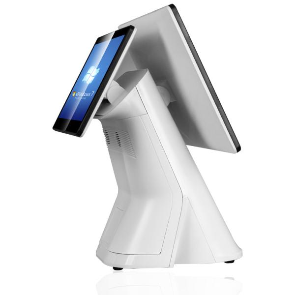 Cheap Android Win7 Pos Terminal Cashier Machine Dual Screen Touch for sale