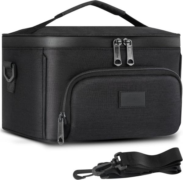 Cheap Large Capacity Portable Enduring Odor Custom Travel Smell Proof Bag With Detachable Shoulder Strap Removable Dividers for sale