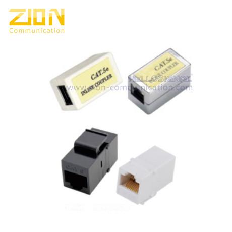Cheap CAT5e/6 Inline Coupler - RJ45, Keystone, Ethernet , from China Manufacturer - Zion Communiation for sale