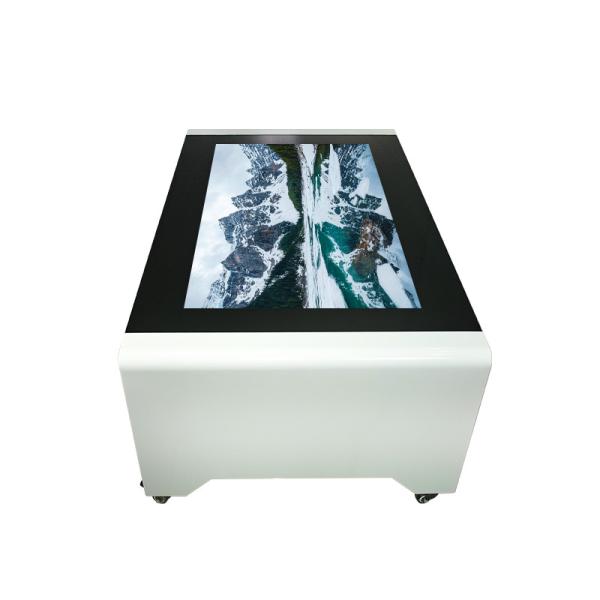 Cheap 43in Interactive Touch Screen Table Portable 400cd/M2 CCC for sale