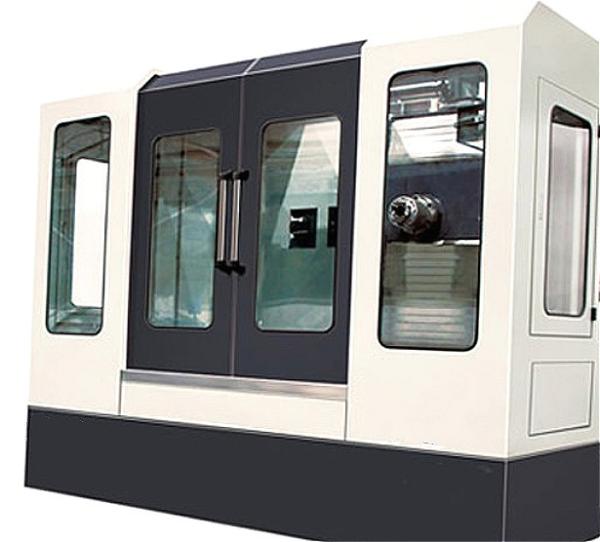 Cheap 5 Axis Horizontal Milling Machine One piece Oil Coolant Separation System for sale