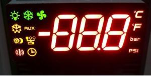 0.54 Inch SMD Seven Segment Display , 7 Segment Display 3 Digit Common Cathode
