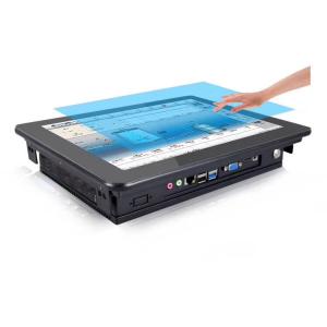 China Industrial Grade Metal Rugged 10 Inch LCD Rack Mount Touchscreen Monitor Display With 12V DC Input AND USB RS232 on sale