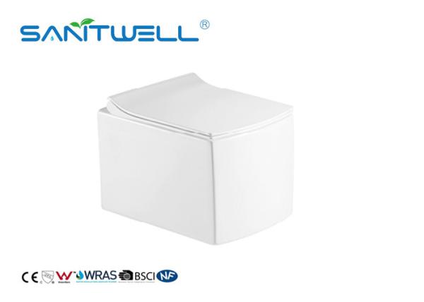Cheap Gravity Flushing Wall Mounted WC Wall Hanging Toilet Anti - Blocking for sale