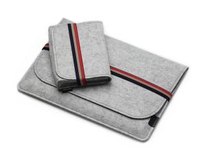 China Most Popular Trendy Concise Style felt laptop bag , Business Briefcase Fashion Felt Notebook Case on sale