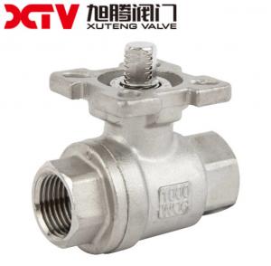 Best Acid Resistant 2PC Mounted Ball Valve Q11F-1000WOG Customizable for Media Applications wholesale
