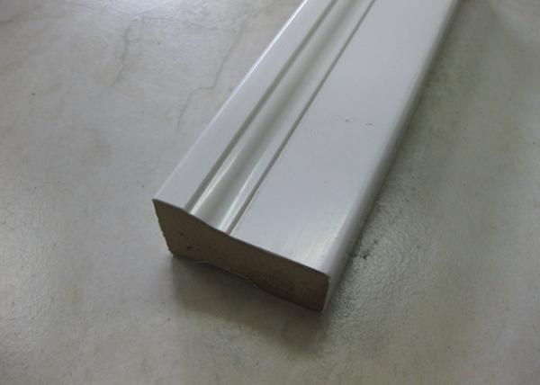 Cheap Customized Moisture - Proof PVC Decorative Mouldings For Door And Window Frame for sale