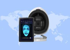 China 3d Skin Analyzer Device / Skin Tester Artificial Intelligence 8 In 1 on sale