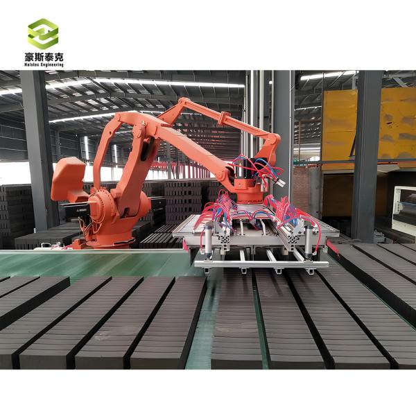 50 KW Automatic Robot Stacking Machine For Brick Factory
