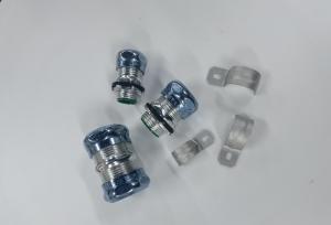 Best Blue Steel Liquid Tight Connectors Zinc Plated For EMT Conduit Hot Dip wholesale