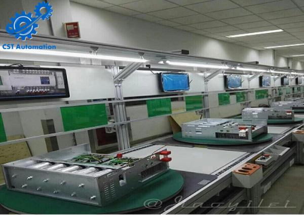 Cheap LED Light Auto Assembly Line Multi - Functional Accurate Conveying Speed for sale