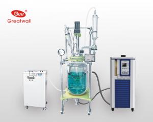 Best Hot sale 20L Cylindrical glass reactor with variable frequency speed control GR-20 wholesale