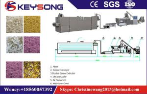 Twin Screw Artificial Rice Production Line , Golden Rice Production Machine