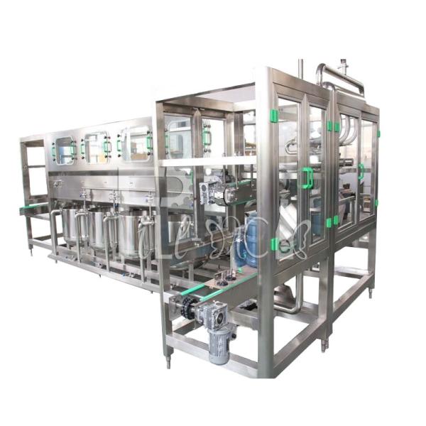 Cheap 600BPH Full Automatic Four Line Monoblock Gallon Filling Machine With Overflow Valve for sale