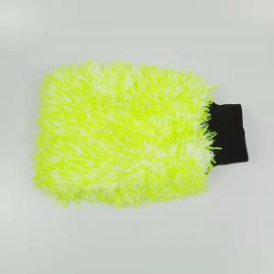China Customized Microfiber Car Wash Mitt For Car Detailing on sale
