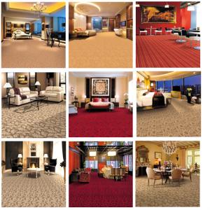 Best Moistureproof Modern House Carpet Low Loop Wave Pattern Antibacterial Feature wholesale
