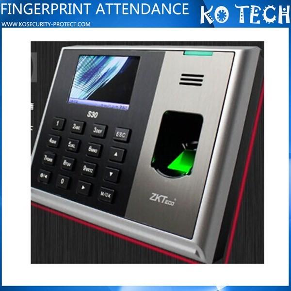 Cheap S30 Biometric Fingerprint Time and Attendance Management Software for sale