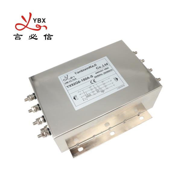 Cheap YX92G6 180A Three Phase Filter RFI EMI Filter For Automation Equipment for sale
