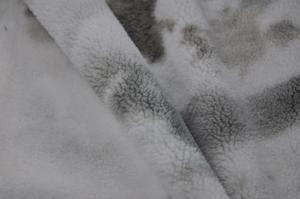 100 P Polyester Solid Sherpa Faux Fur Fabric 150cm Warm