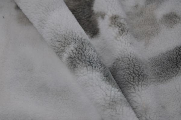 Cheap 100 P Polyester Solid Sherpa Faux Fur Fabric 150cm Warm for sale