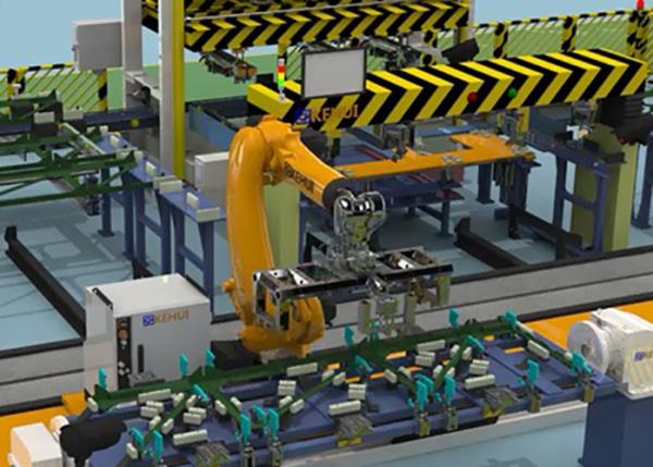 Cheap Intelligent Robotic Assembly Systems / Building Template Assembly Line Automation Equipment for sale