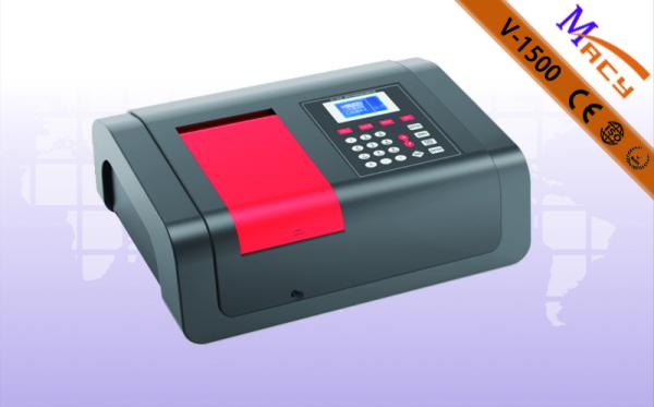 Cheap High Accuancy Test  Visible Spectrophotometer Of Model V-1500PC With Colorful Software Function for sale