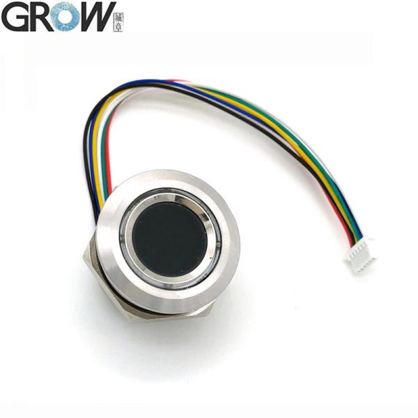 Cheap Grow R503 New Circular Round RGB Ring Indicator LED Control DC3.3V Capacitive Fingerprint Module Sensor Scanner for sale