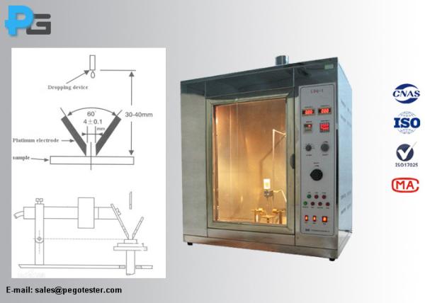 Cheap NH4CI Solutions Tracking Index Tester IEC60112 For Proof Tracking / Comparative Tracking Index  for sale