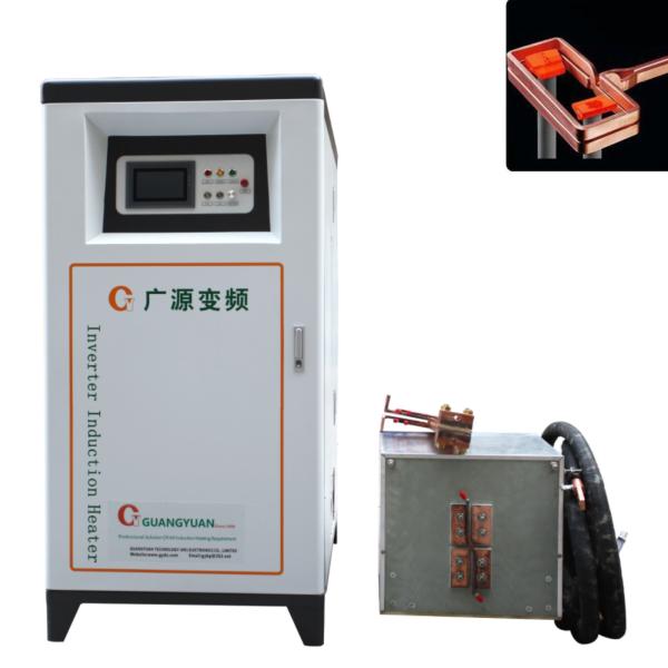 Cheap 250KW Touch Screen Induction Hardening Machine 80KHZ Frequency for sale