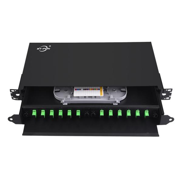 Cheap 48 Core ODF 24 Port Optical Fiber Distribution Frame for sale