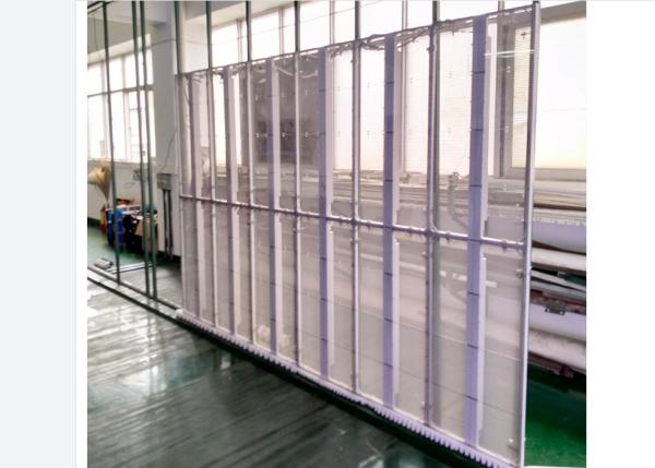 Cheap Upscale High Transparent LED Display Screen / Transparent LED Window Display for sale