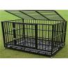 Wire Metal Dog Cage Kennel Single or Double-Door Folding Metal Dog Crate for sale