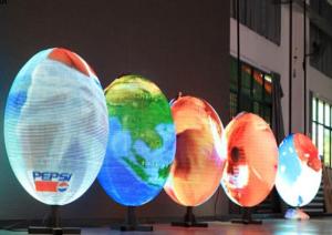 DIY Video Round LED Display Full Color Customized with Synchronous / Asynchronous Control