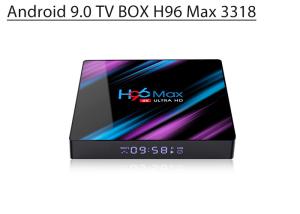 China H96 MAX 3318 Rockchip RK3318 Quad Core Dual Wifi 4K Media Player Android TV BOX on sale
