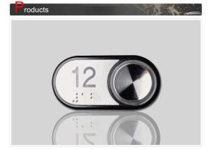 12 - 24 V Elevator Push Button 50mA Current for Elevator Floor Buttons