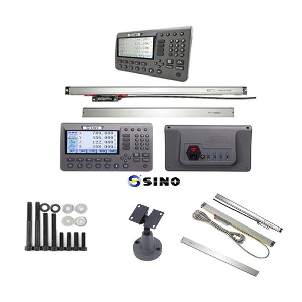 Cheap 2 Axis Digital Readout DRO SINO SDS200 Digital Readout 240V Metal With Linear Encoder Scale For Grinding Machines for sale