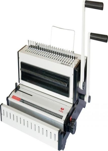 Cheap Multi Functional Desktop Wire Comb Press Strip Punching Binding Machine for sale