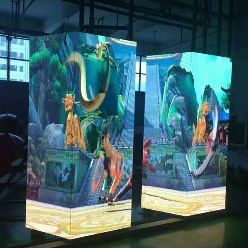 Cheap Durable 3D Large Flexible LED Screen P3 P3.91 P5 Multi Function for sale