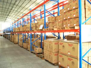 Best Cold Rolled Adjustable Heavy Duty Pallet Racking , Industrial Shelving Systems wholesale